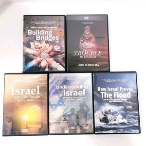 A Rood Awakening DVD Lot of 5 Understanding Israel from Inside Building Bridges